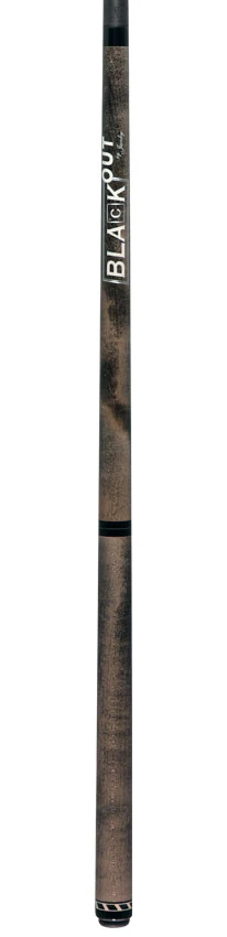 Jacoby BlaCkOut JACBKOUTGY No Wrap Break/Jump Cue - Gray - Image 6
