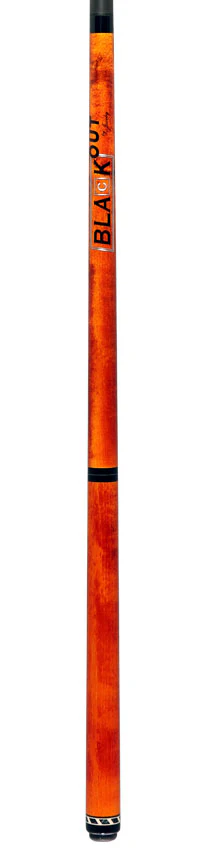 Jacoby BlaCkOut JACBKOUTOR  No Wrap Break/Jump Cue - Orange - Image 6