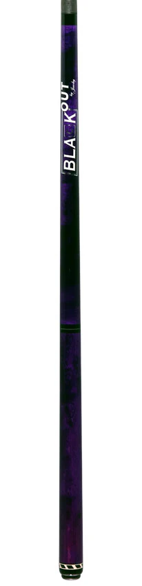 Jacoby BlaCkOut JACBKOUTPUR No Wrap Break/Jump Cue - Purple - Image 6