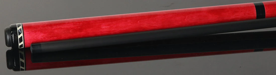 Jacoby BlaCkOut JACBKOUTRD No Wrap Break/Jump Cue - Red - Image 3