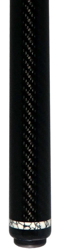 Jacoby CPCWH Game Changer Series Carbon with White Buffalo Turquoise Ring Play Cue with 12.70mm Jacoby Black V4 Carbon Fiber Shaft - Image 2