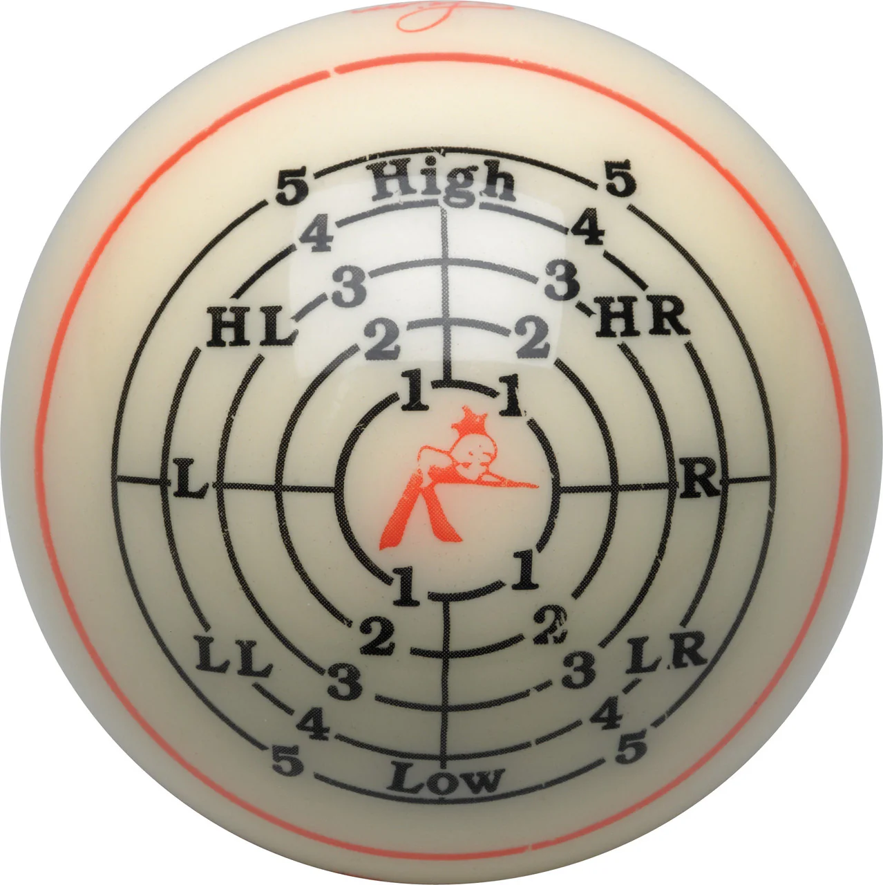 Jim Rempe Training Pool Ball - Image 3