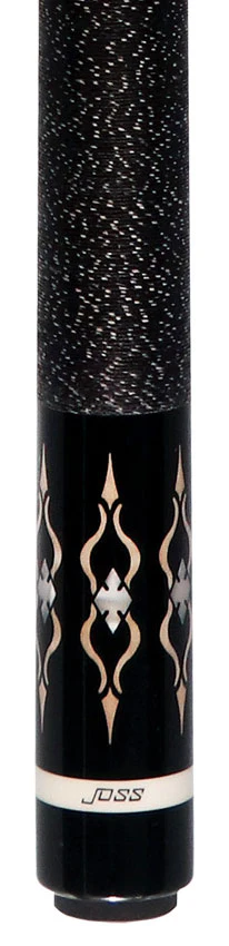Joss Brown-Stained Curly Maple with Maple Inlays Pool Cue - JC20-154 - Image 2