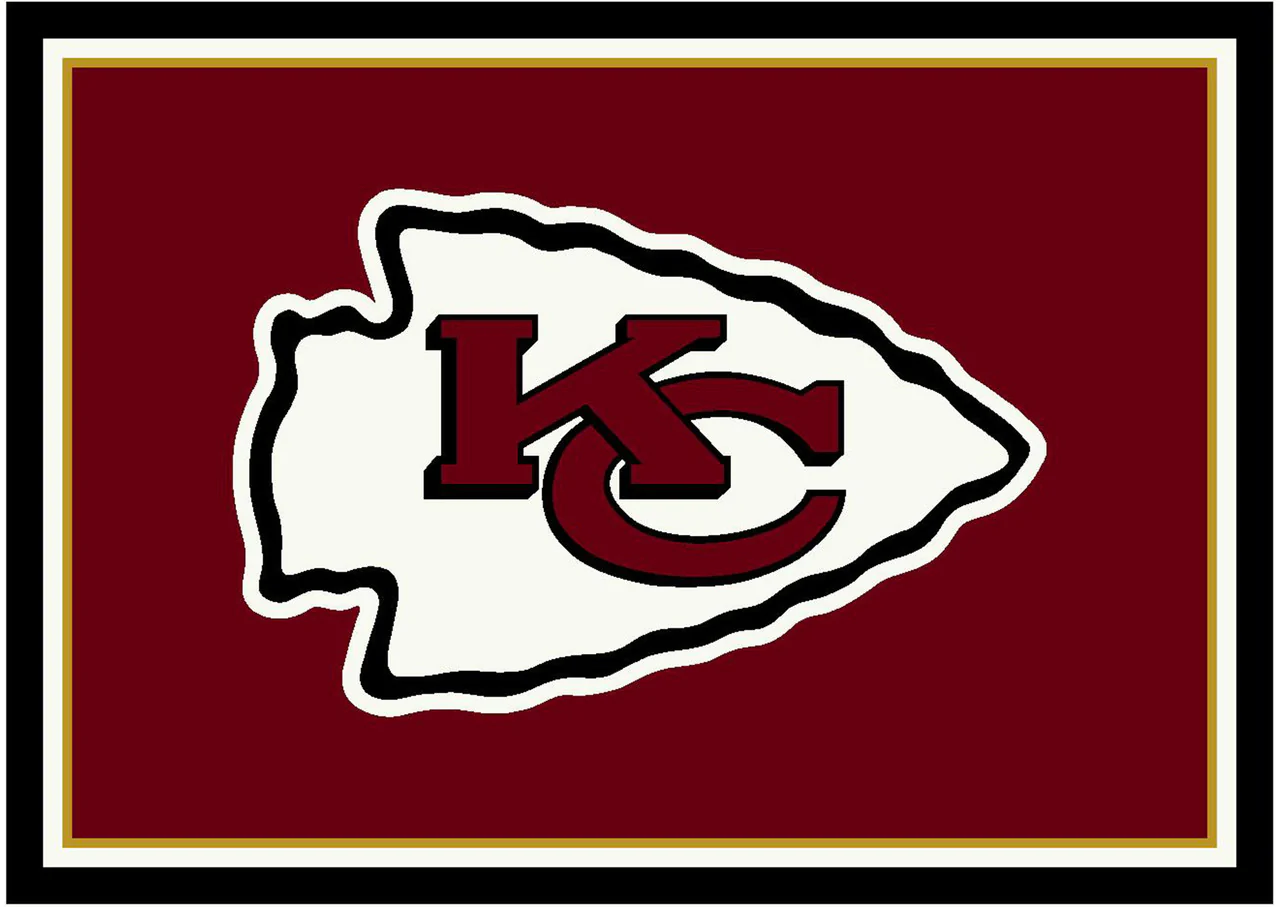 Kansas City Chiefs Rug Team Spirit