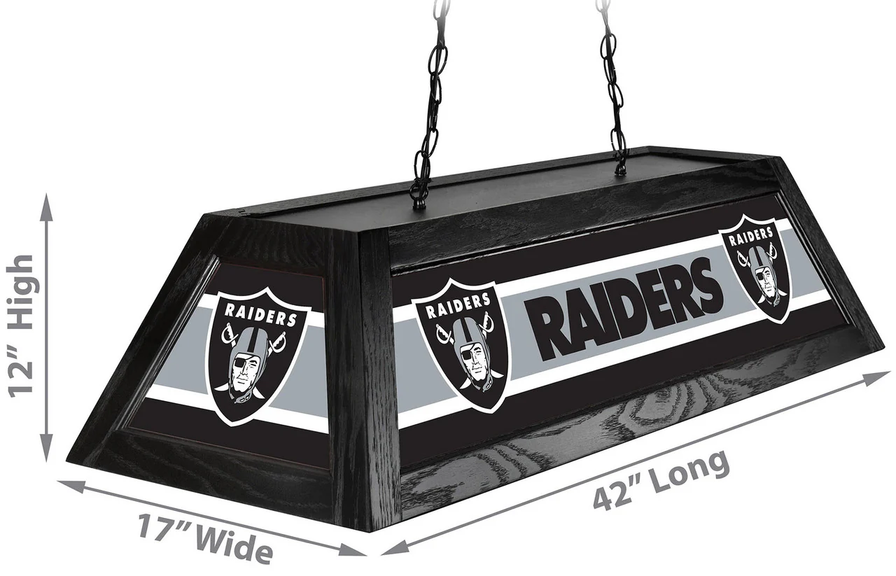 Las Vegas Raiders Pool Table Light - Image 3