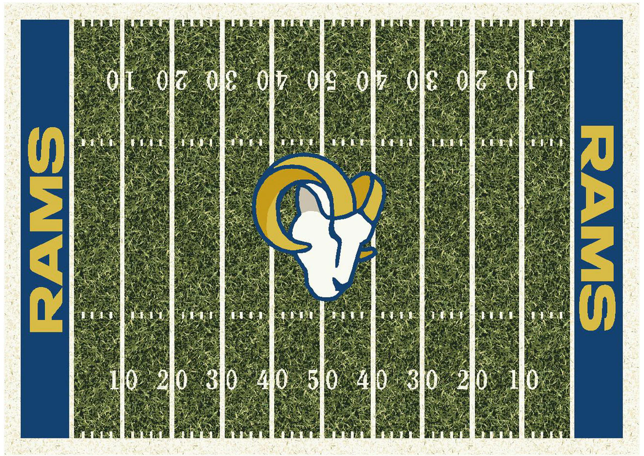 Los Angeles Rams Rug Home Field