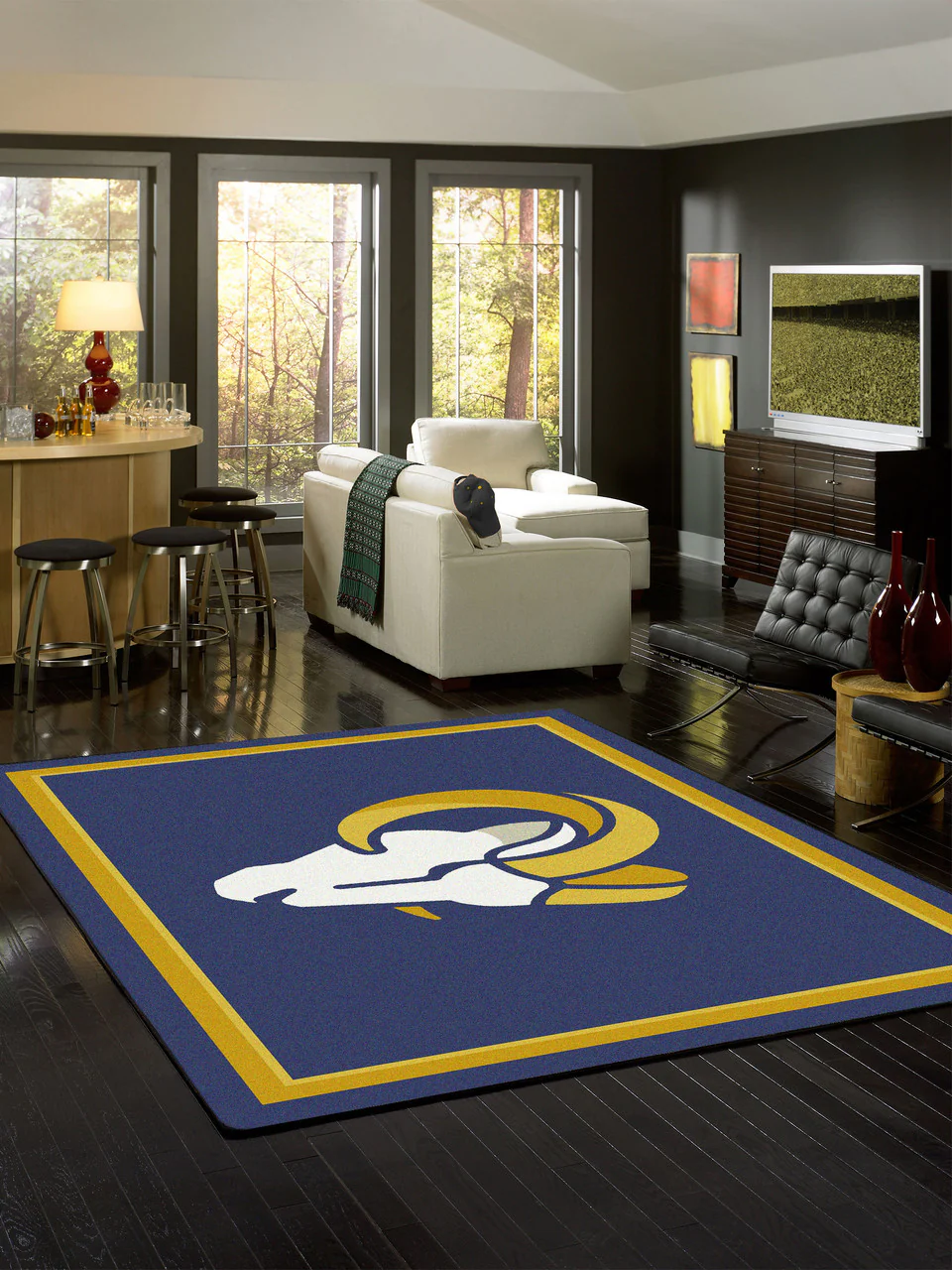 Los Angeles Rams Rug Team Spirit - Image 3