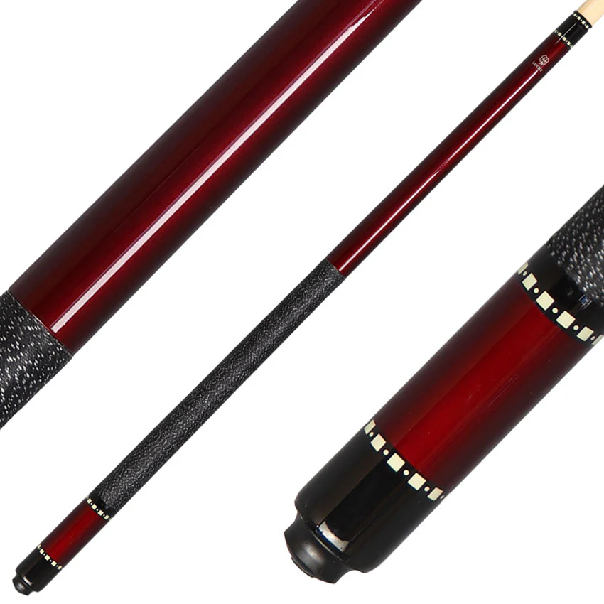 Lucky L10 Pool Cue - Red Metallic Paint