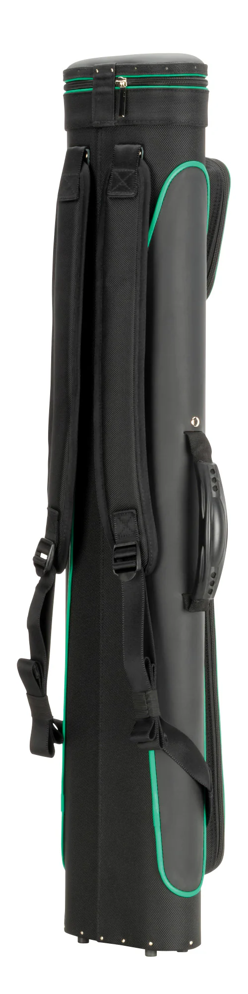 McDermott Tournament Collection 4x6 Cue Case - Black/Green - Image 3