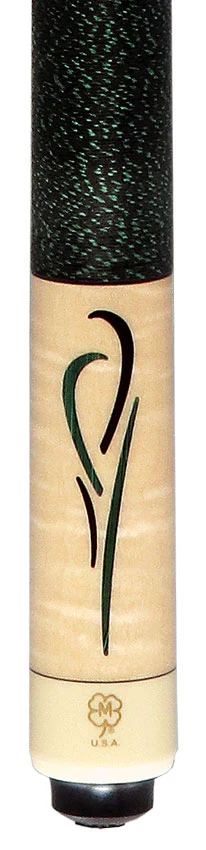 McDermott G416C2 Cue of the Month - Curly Maple with Green Malachite and Black Urethane Inlays with G-Core Shaft - Image 4
