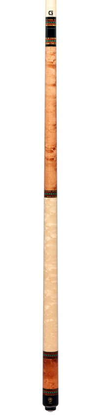 McDermott G229 G Series No Wrap Pool Cue - Light American Cherry Stain with Maple Wrap Handle - Image 4