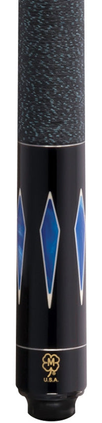 McDermott G324 G Series Pool Cue - Birdseye Maple with Blue Pearl Points and Irish Linen Wrap - Image 2