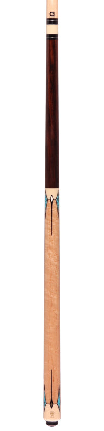 McDermott G411 G Series No Wrap Pool Cue - Rosewood with Birdseye Maple No Wrap Handle - Image 4