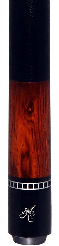 Meucci Exotic Wood Series EWSCBOC Pool Cue - Cocobolo Pool Cue with Lizard Leather Wrap and Carbon Shaft - Image 2