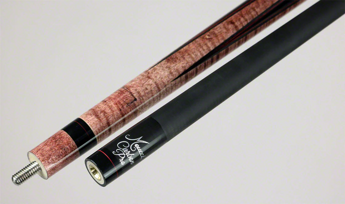 Meucci Hall Of Fame Series HOF07BURC Pool Cue - Medieval Burgundy Stained with Carbon Shaft - Image 4
