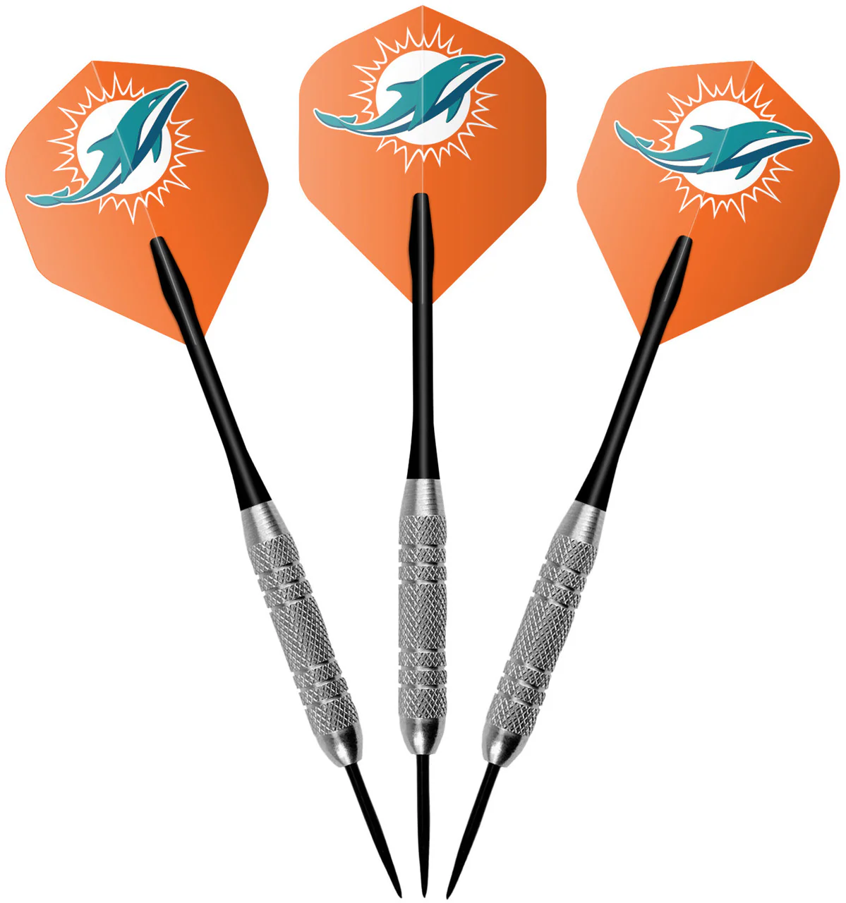 Miami Dolphins Dartboard Cabinet Set Fan's Choice - Image 3