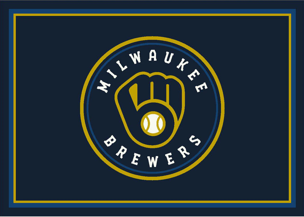 Milwaukee Brewers Rug Team Spirit
