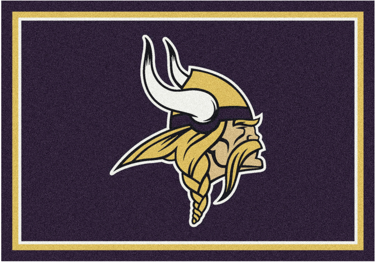 Minnesota Vikings Rug Team Spirit