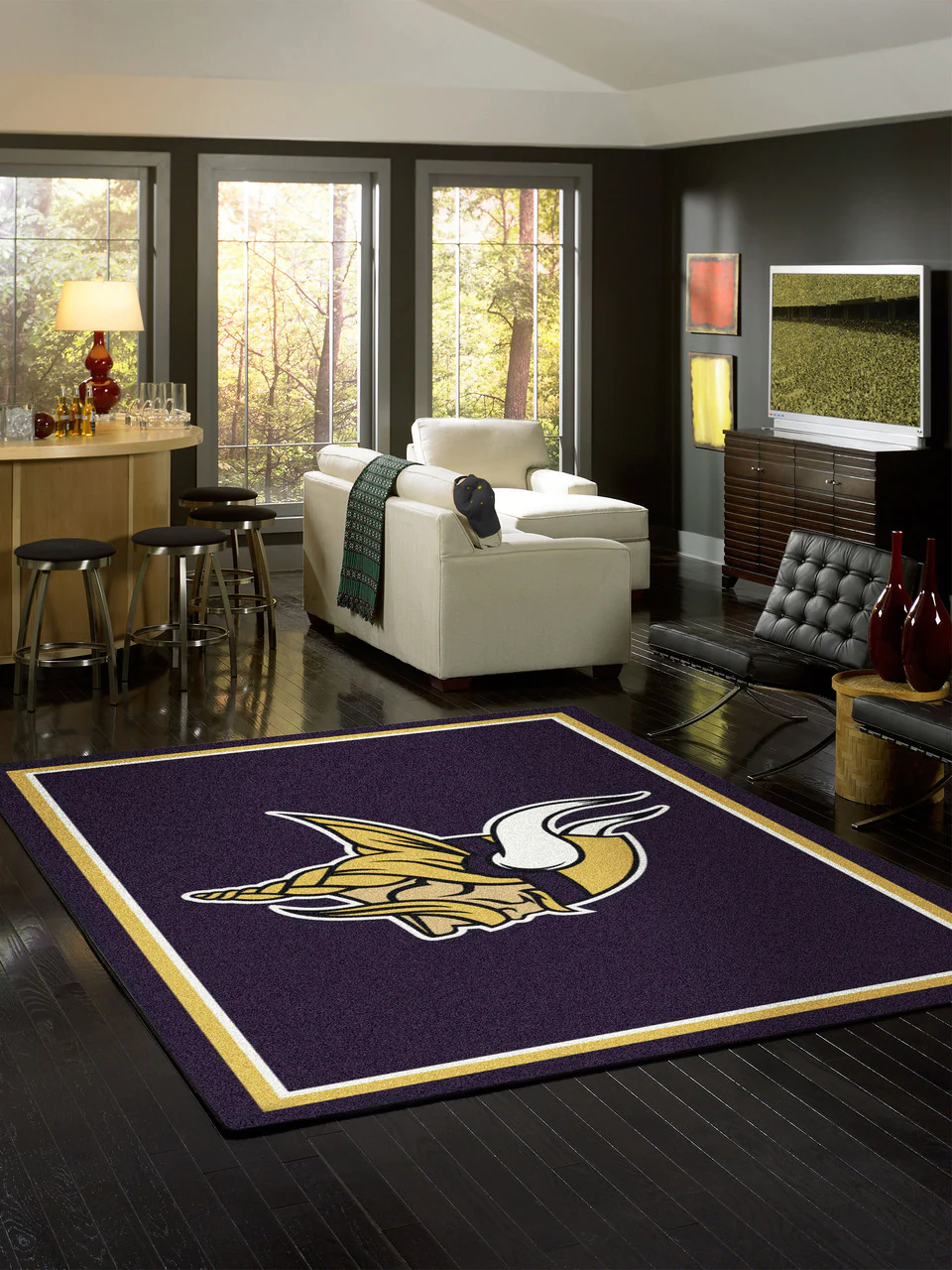 Minnesota Vikings Rug Team Spirit - Image 3