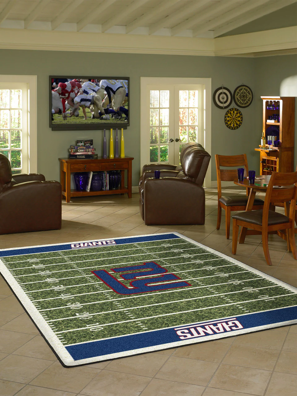 New York Giants Rug Home Field - Image 3