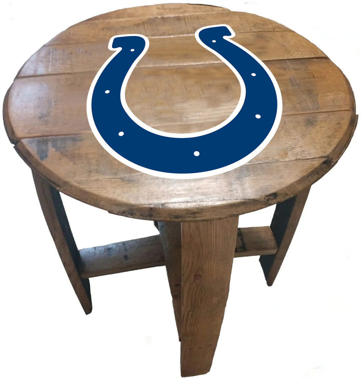 NFL Fan's Choice Oak Barrel Table - Image 13