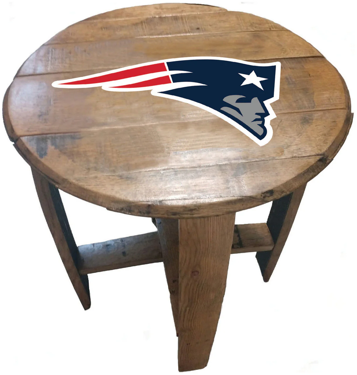 NFL Fan's Choice Oak Barrel Table - Image 21