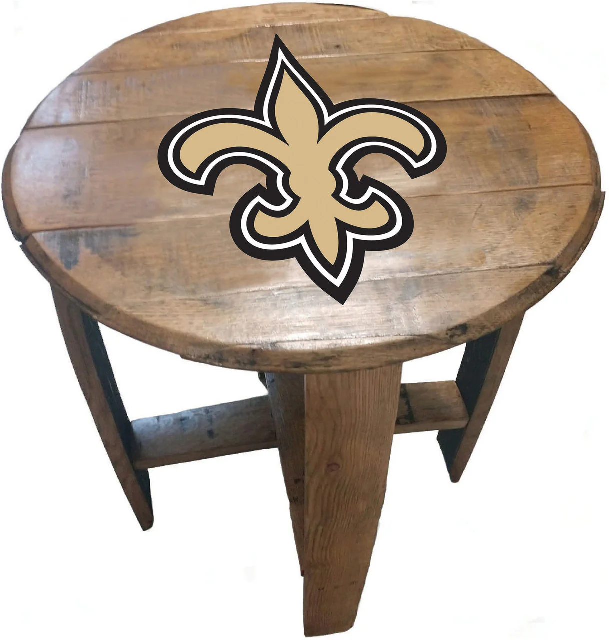 NFL Fan's Choice Oak Barrel Table - Image 22
