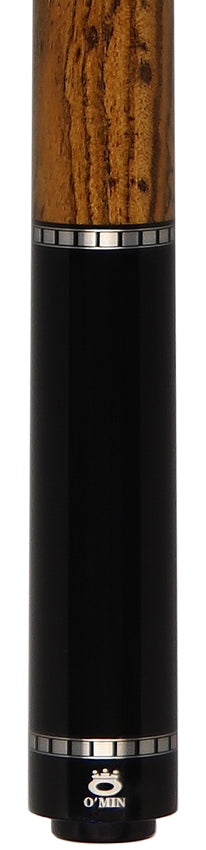 O'Min OM-N02 Pool Cue - Ebony with Bocote Wrap Section - Image 2