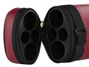 Ozone 2x2 Hard Cue Case - Burgundy - Image 3