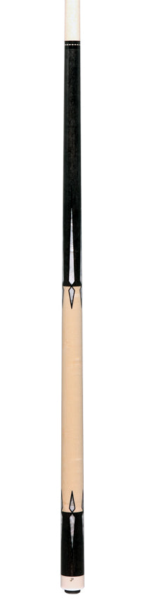 J Pechauer JP10T JP T Series No Wrap Pool Cue - Carbon-Stained Maple with Sim. Ivory Points - Image 5