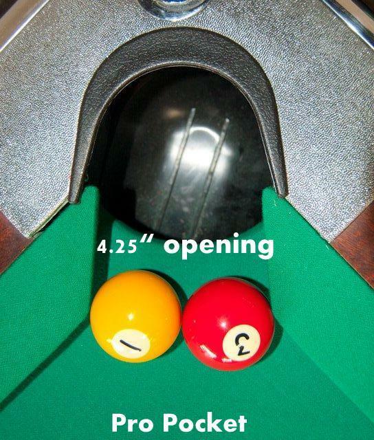 Penguin Brand Pro Pocket Covered Pool Table Rails for Valley Tables - Image 3