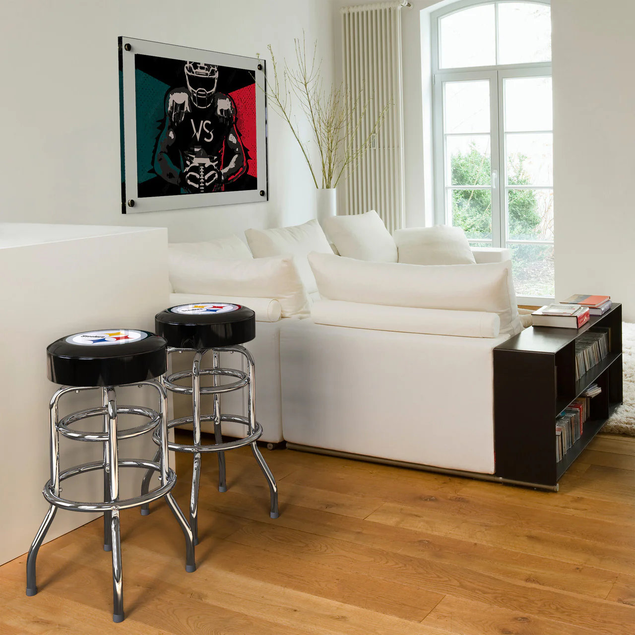 Pittsburgh Steelers Bar Stool Chrome - Image 6