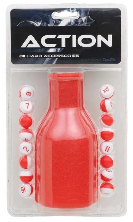 Action CSI00513 Plastic Tally Bottle and Balls Combo