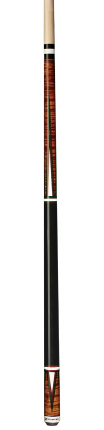 Players C-811 Classic Series Pool Cue - Antique Brown Maple with 4 Overlay Points - Image 4