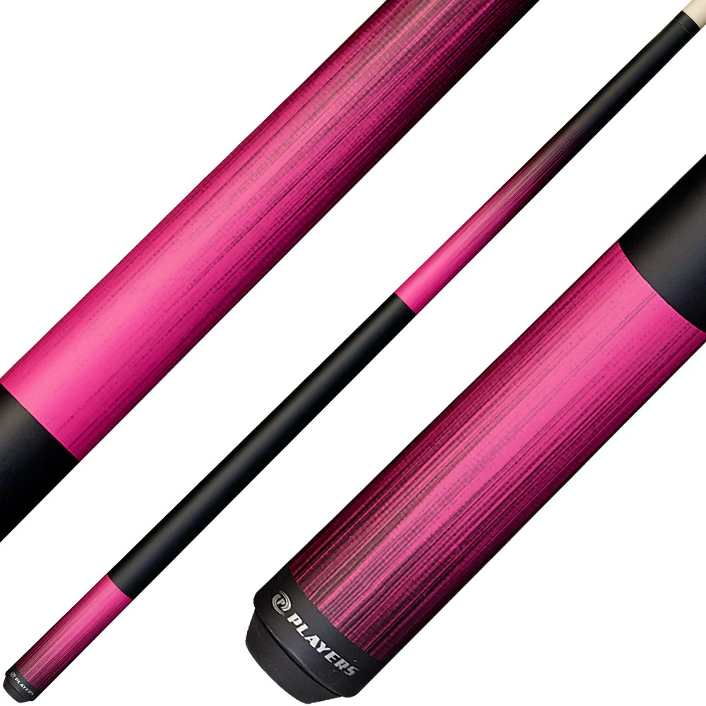 Players C703 Classic Series Pool Cue - Passion Pink
