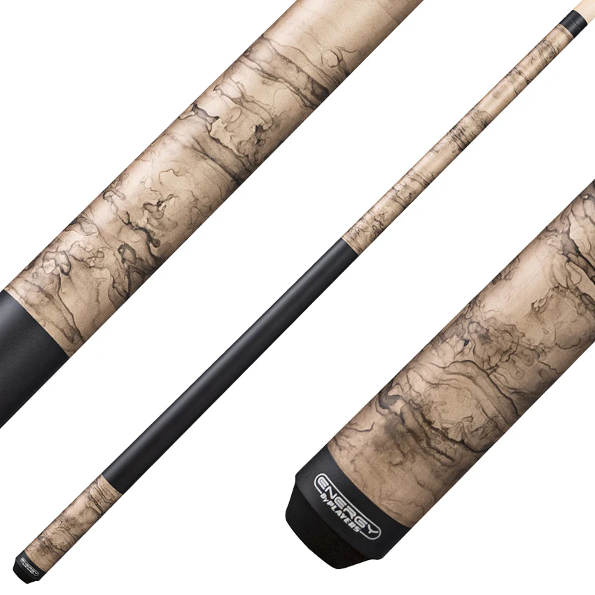 Players ENS2 Energy Series Matte Wrapless Pool Cue - Champagne Smoke