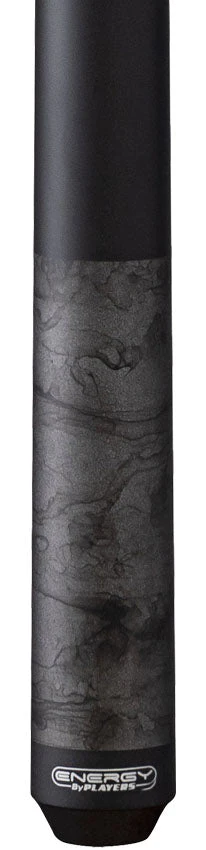 Players ENS3 Energy Series Wrapless Pool Cue - Matte Gunmetal Smoke - Image 2
