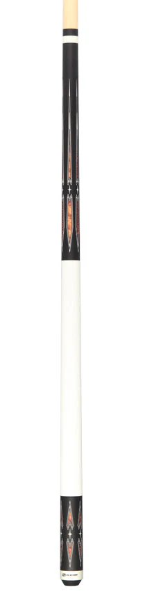 Players Matte Black with Thuya and Snakewood Points Graphic Series Pool Cue - G4150 - Image 4