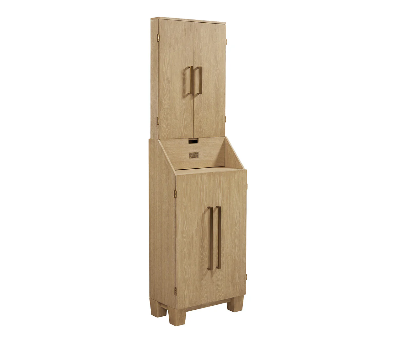 American Heritage Port Royal Standup Dartboard Cabinet - White Oak - Image 2