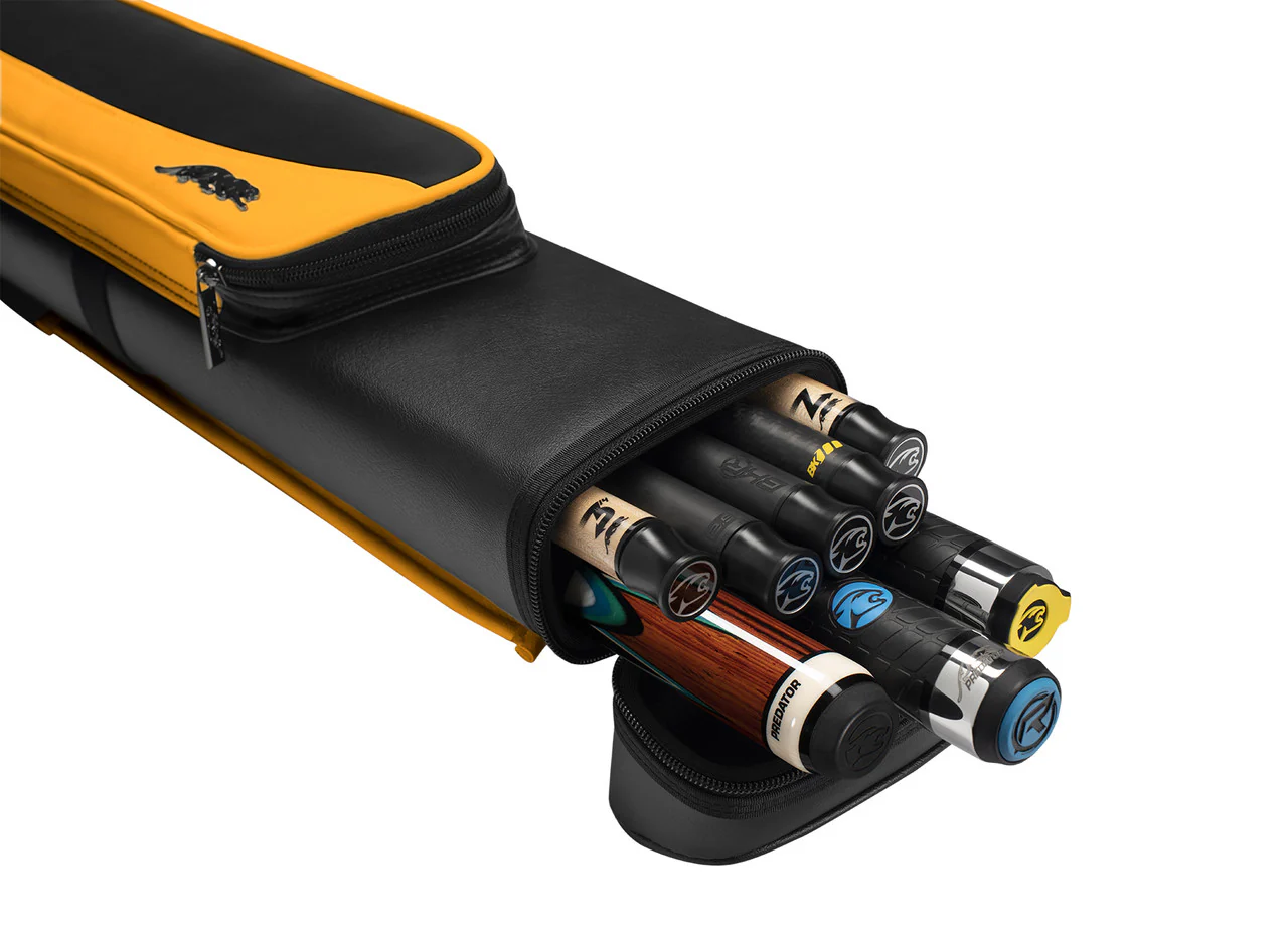 Predator Roadline 3x5 Hard Cue Case - Black and Yellow - Image 3