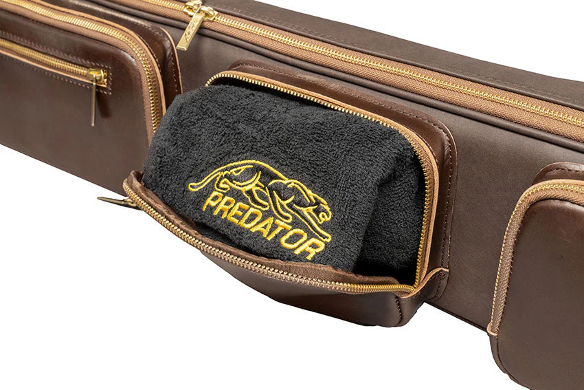 Predator Limited Edition Legacy 3x5 Soft Cue Case - Dark Brown - Image 8