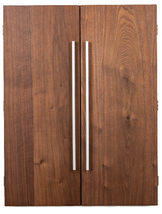 Presidential Billiards Dart Board Cabinet Pierce Walnut
