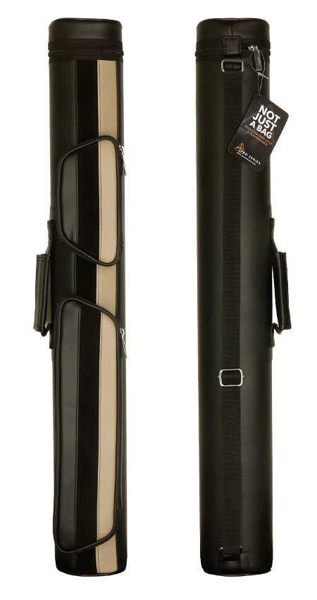 Pure X 2x2 Black/Brown Hard Pool Cue Case - Image 2