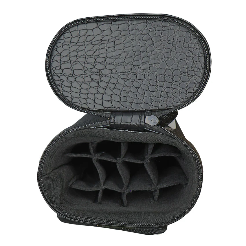 Pro Series Crocodile Leatherette 4x8 Hard Cue Case - Image 3
