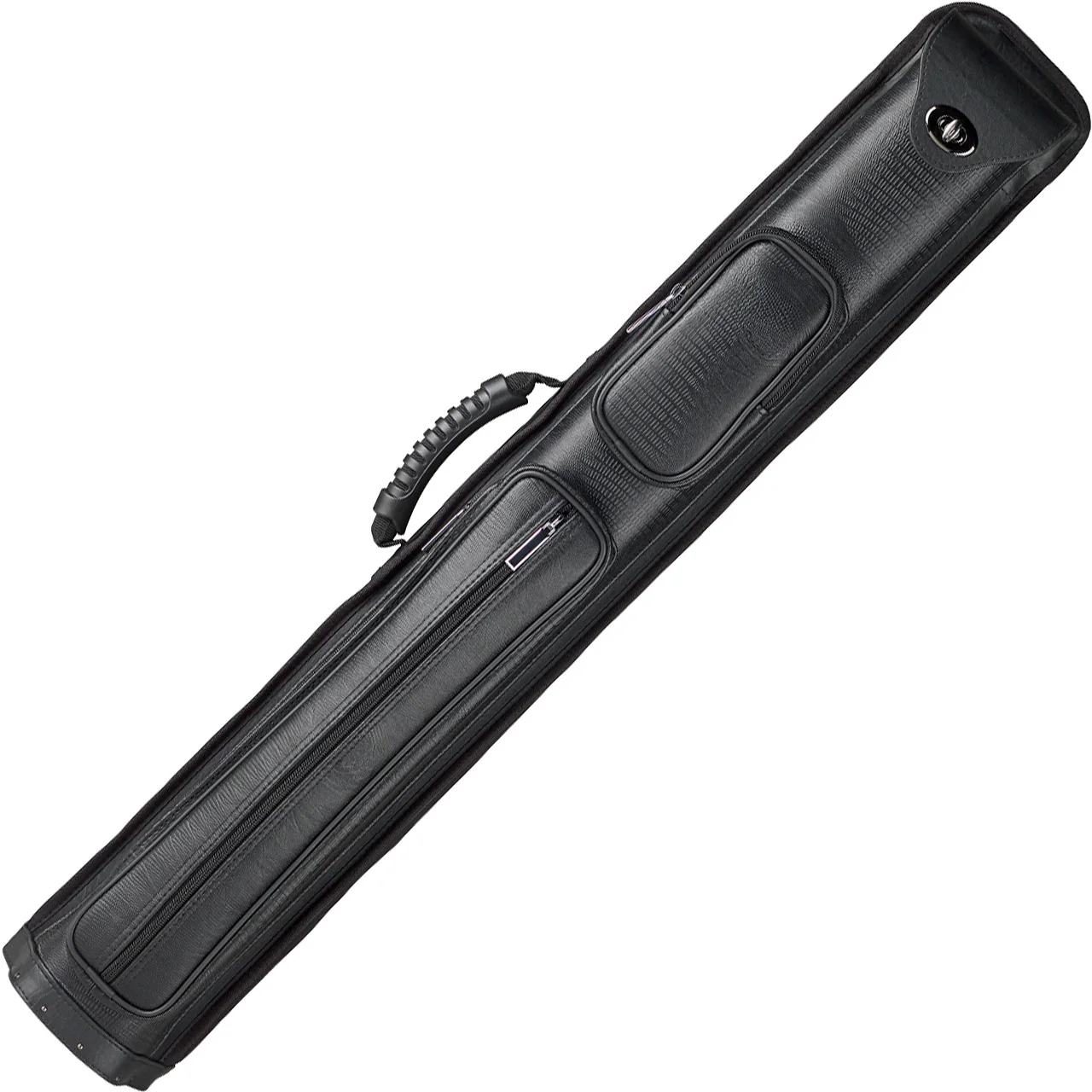 Pro Series 3x5 Hard Cue Case - Embossed Black Lizard