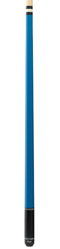 Rage RG03 Wrapless Pool Cue - Highway Blue with Checkers - Image 4
