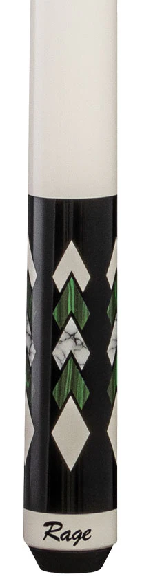 Rage RG221 Pool Cue - Green Cascades - Image 2