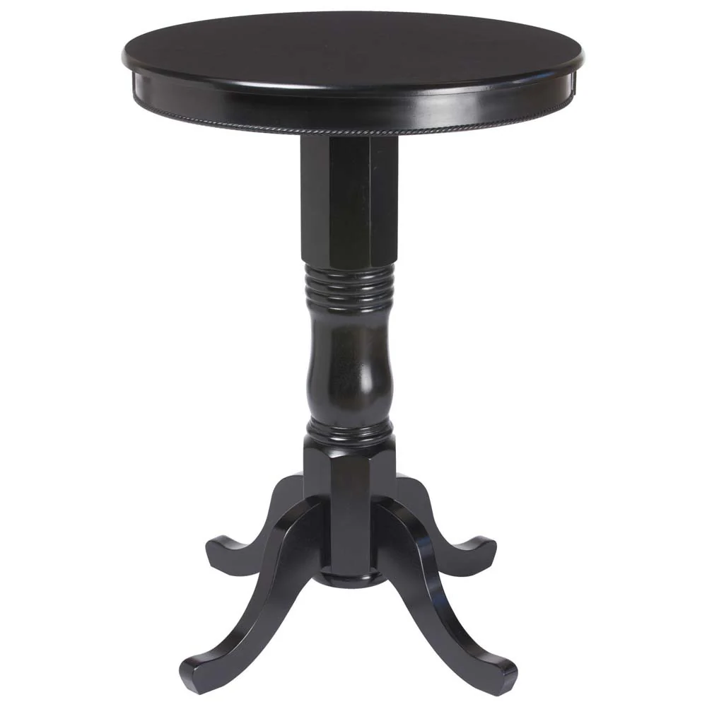 Ram Gameroom 30" Round Wood Pub Table
