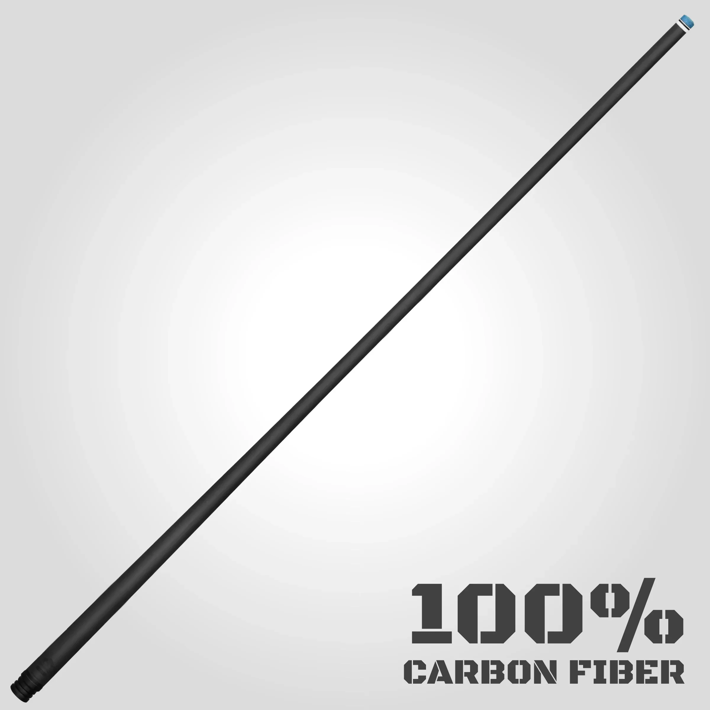 Rhino RCNEB2NWRD Nebula 2 No Wrap Pool Cue - Crimson Red - Image 3