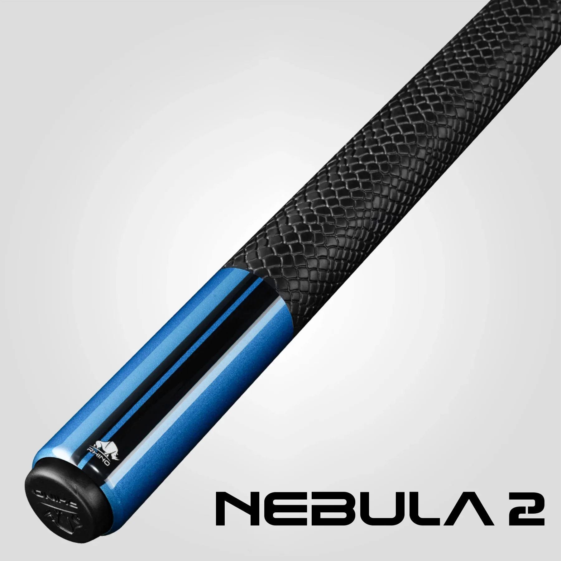 Rhino RCNEB2SWSBL Nebula 2 Pool Cue with Sport Wrap - Sky Blue - Image 4